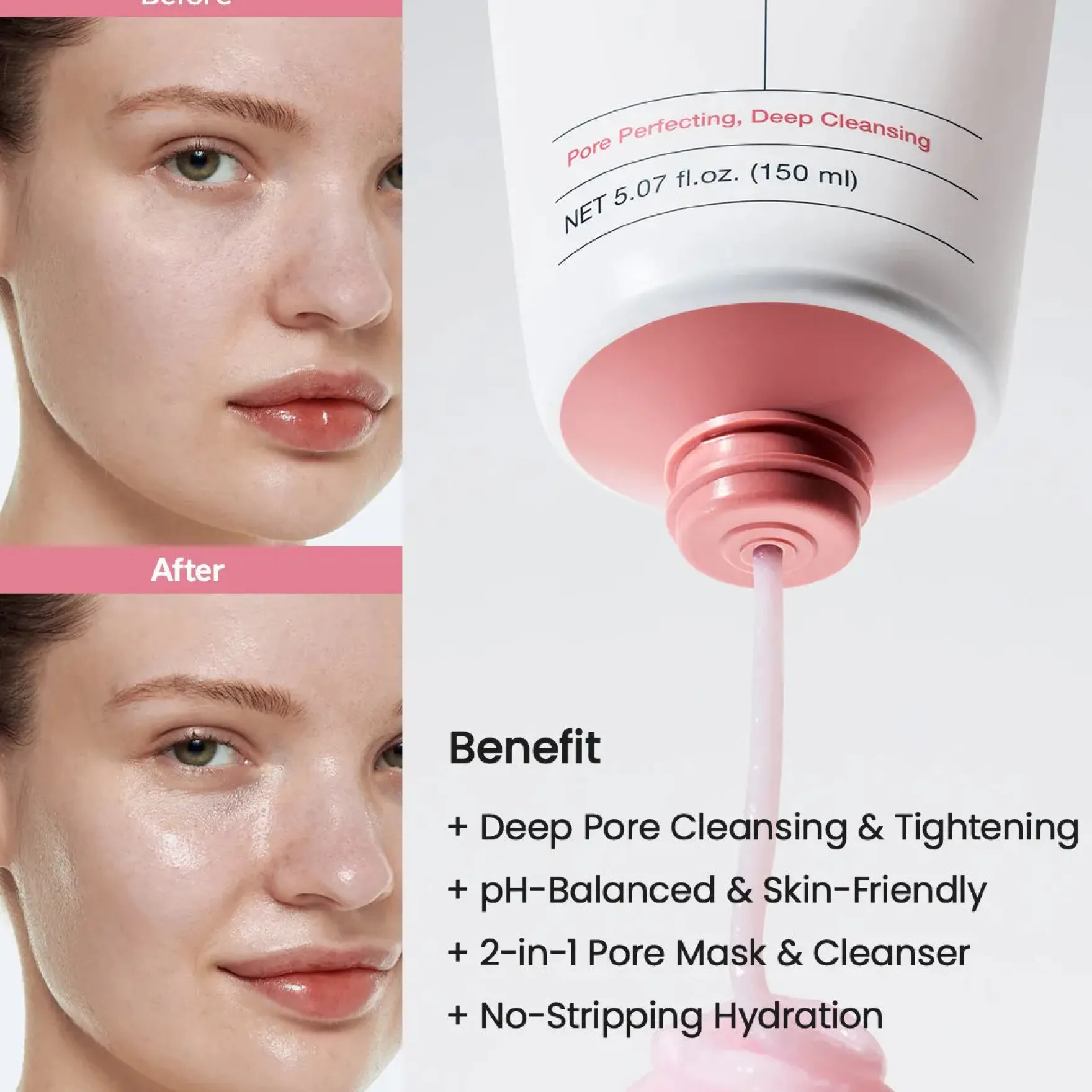 Collagen Mask To Foam Cleanser