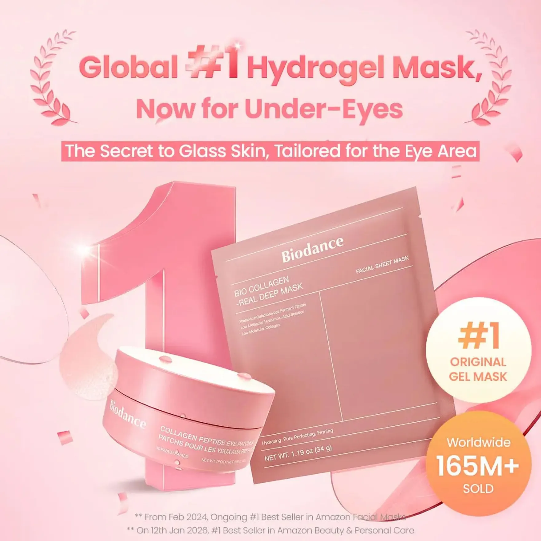 Collagen Peptide Eye Patches