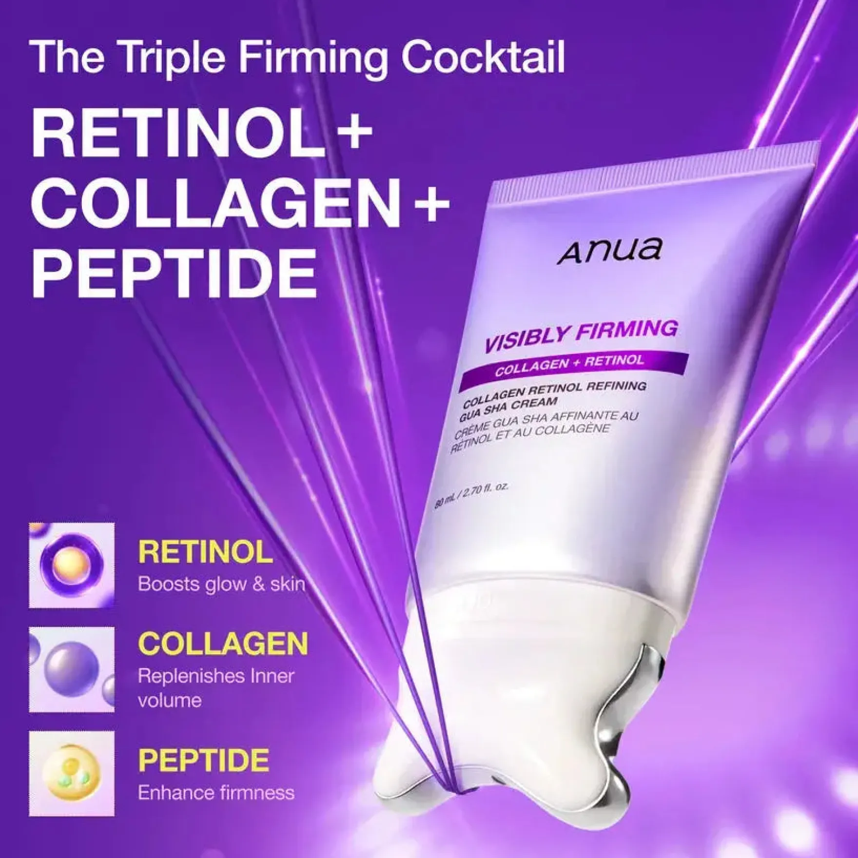 Collagen Retinol Refining Gua Sha Cream