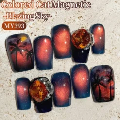 Colored Cat Magnetic Gel MY393 Blazing Sky