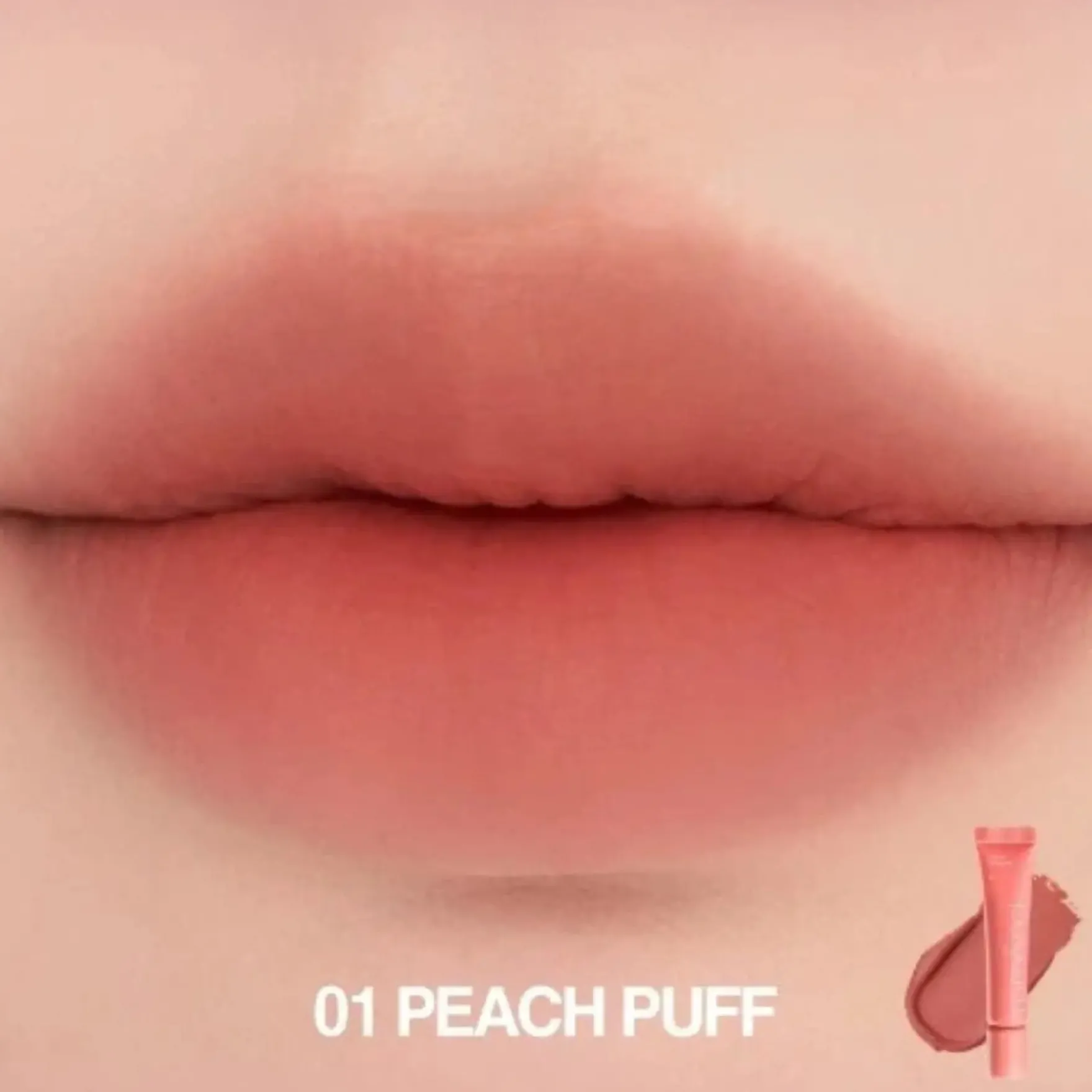 Color Lip Matte 01 Peach Puff