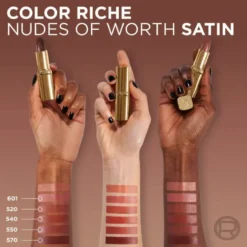 Color Riche Satin Lipstick 540 Unstoppable Nudes