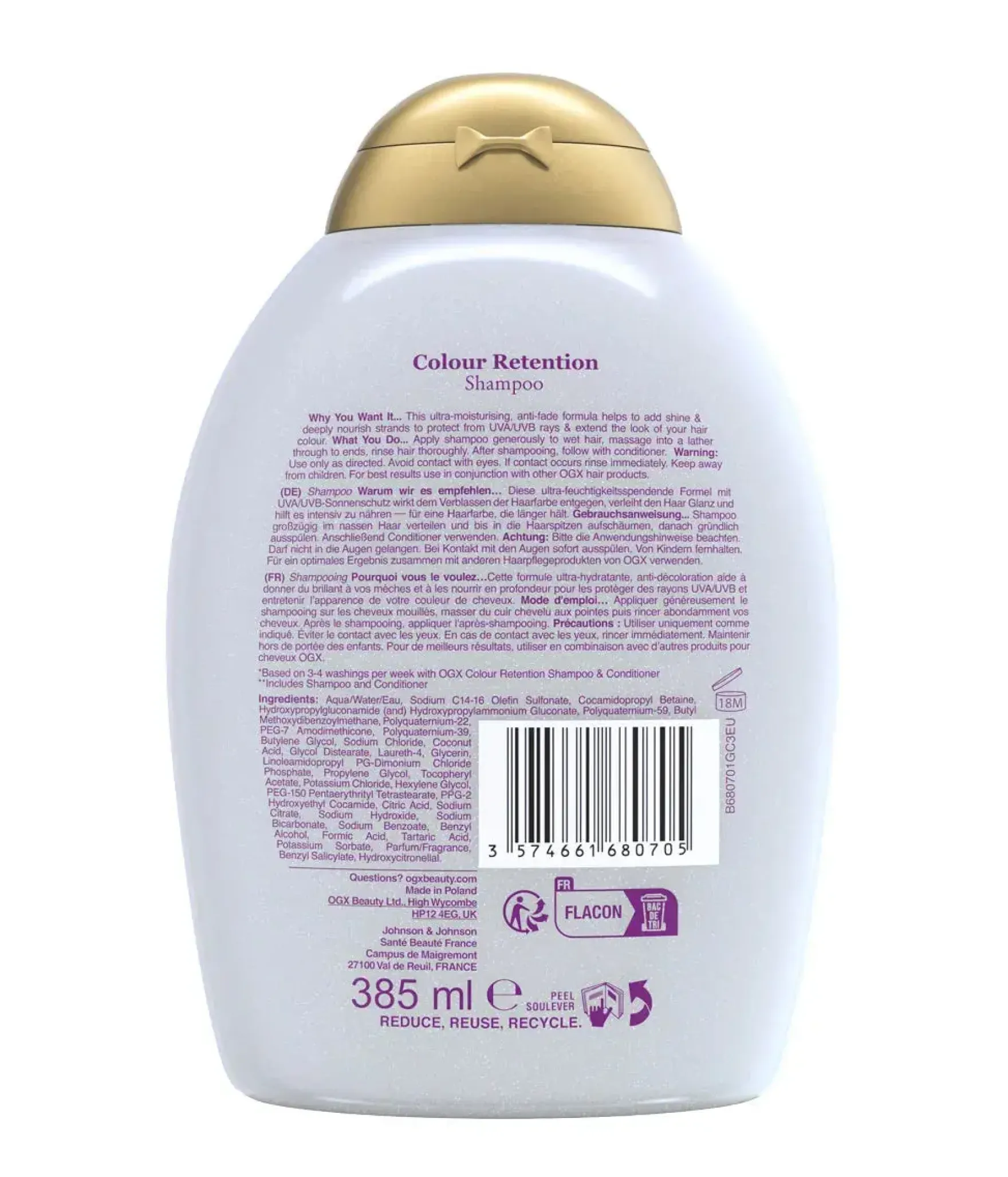 Colour Retention Shampoo