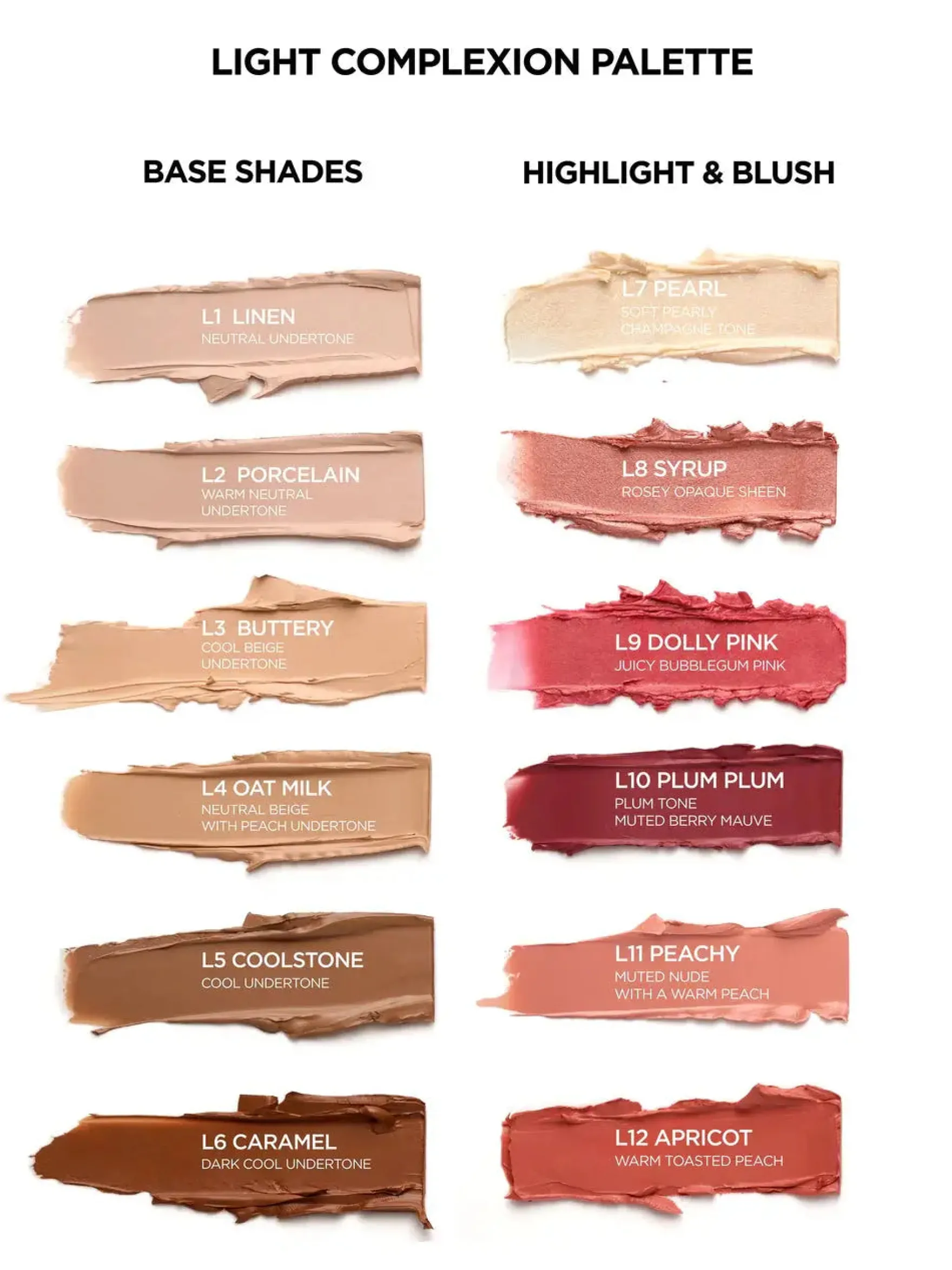 Complete Canvas Complexion Palette Light