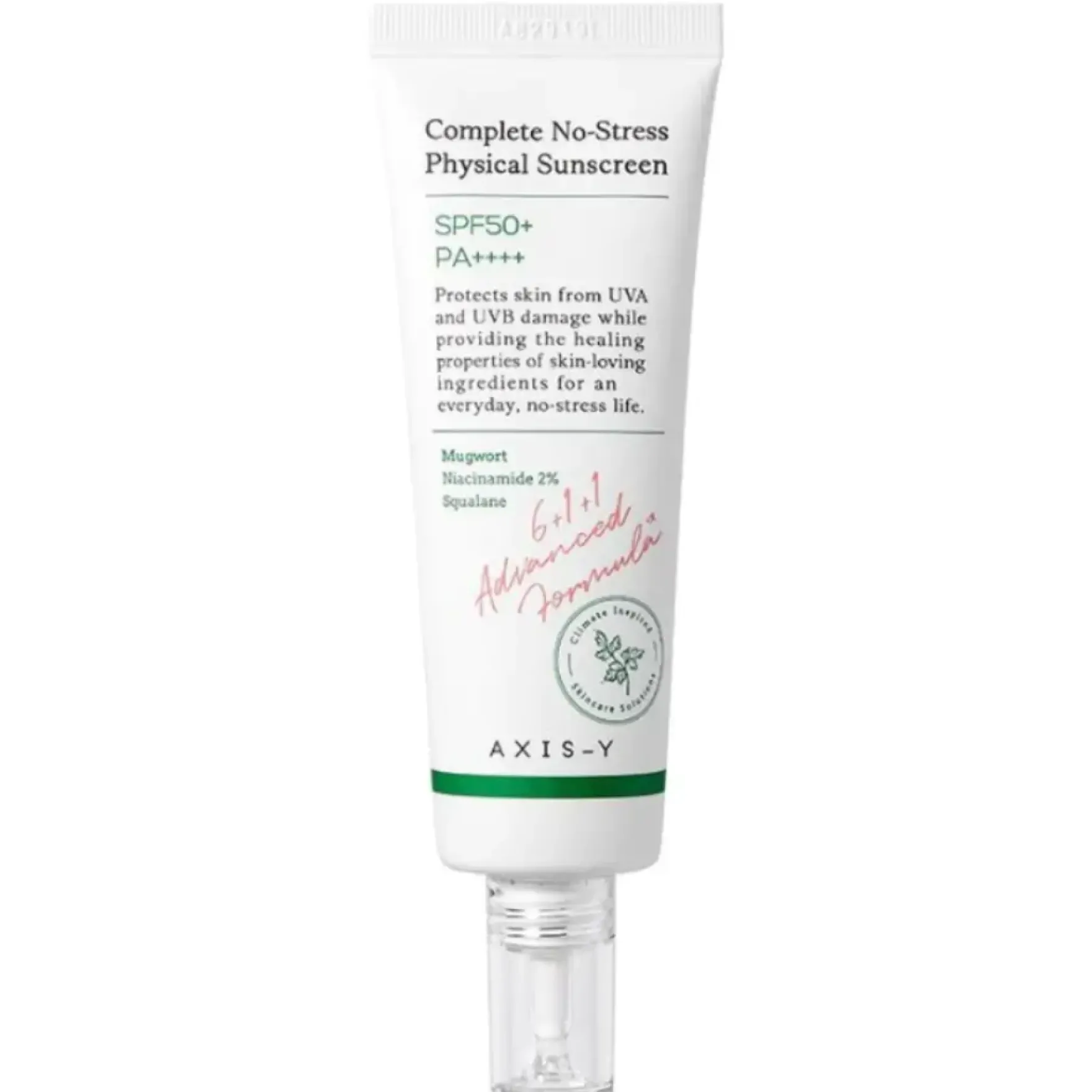 Complete No-Stress Physical Sunscreen SPF 50+
