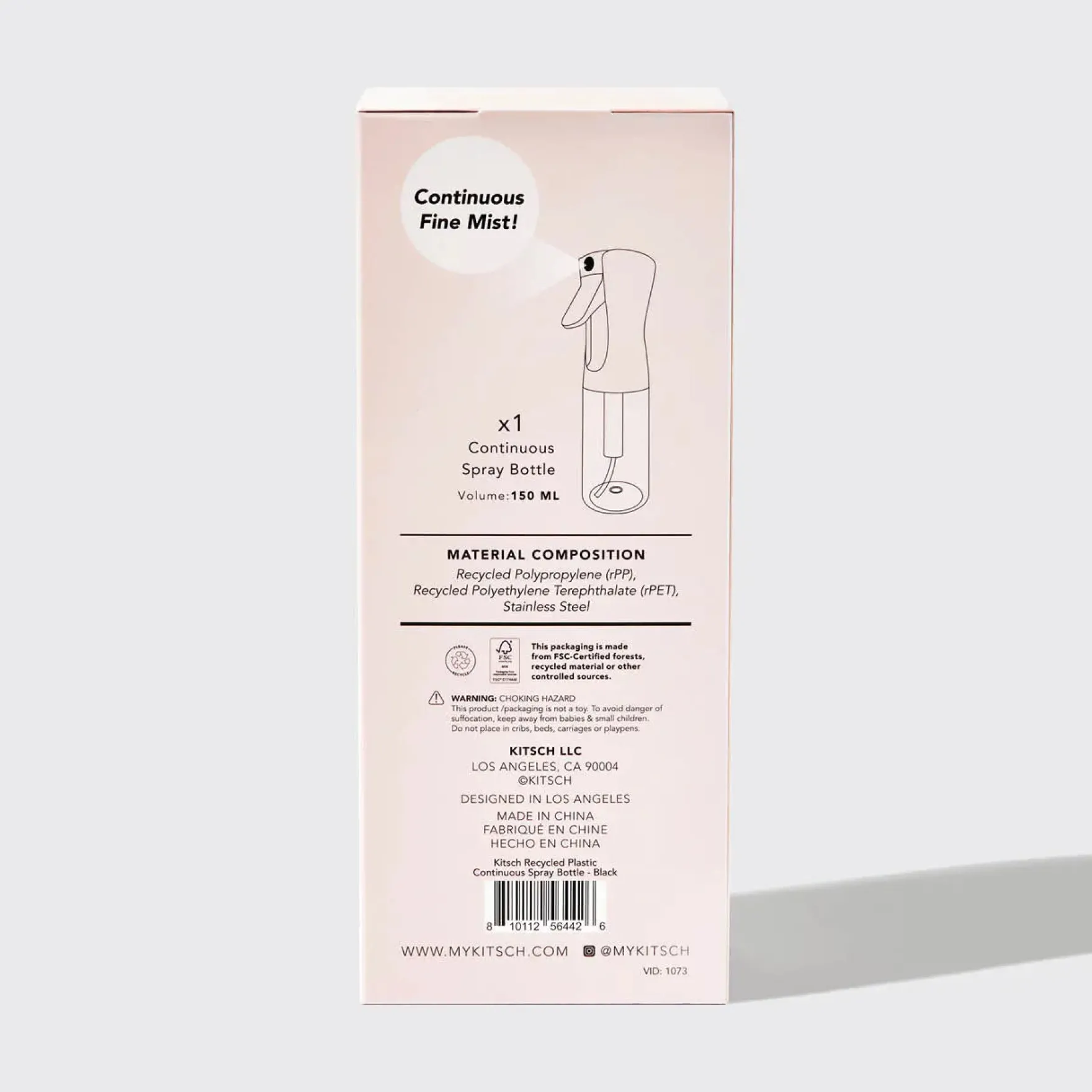 Continuous Spray Black