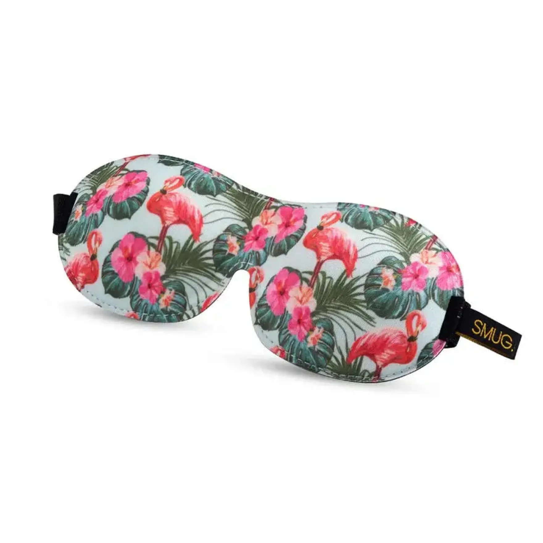 Contoured 3D Blackout Sleep Mask Flamingo