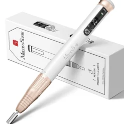 Cordless & Stepless Speed Rechargeable Nail Drill SM220G White