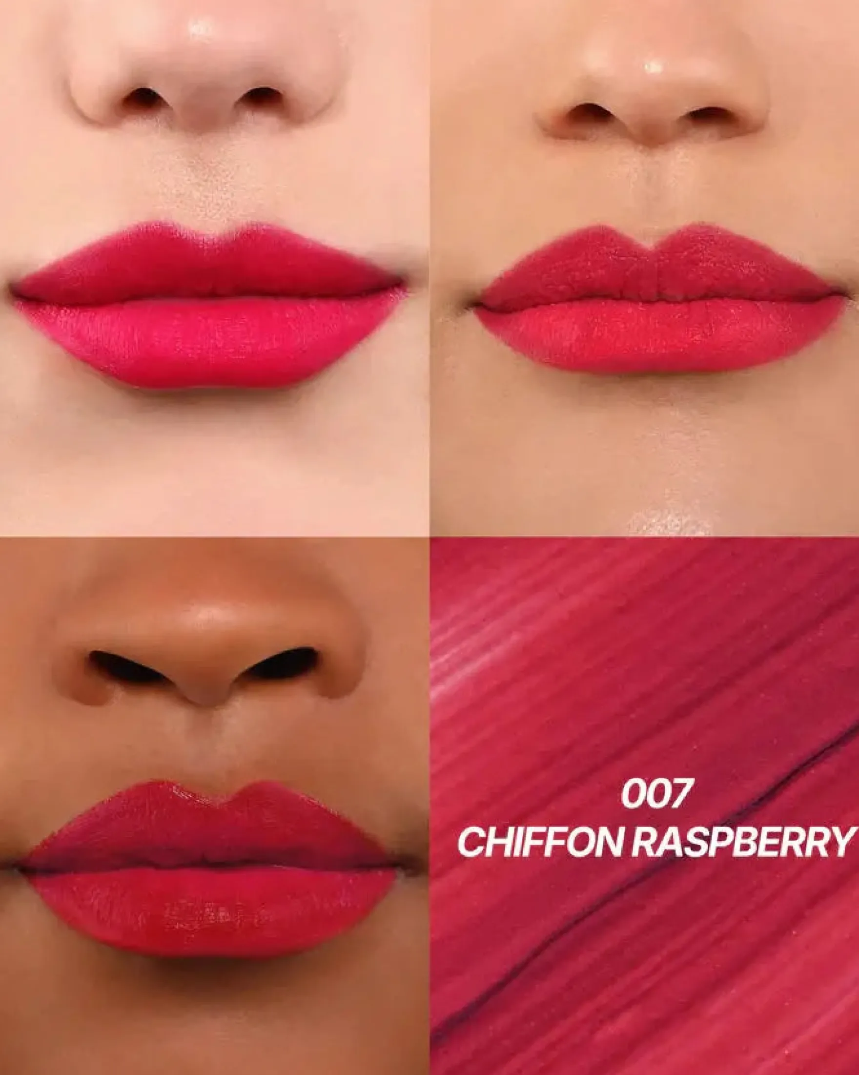 Cushion Kiss Lip Cream 007 Chiffon Raspberry