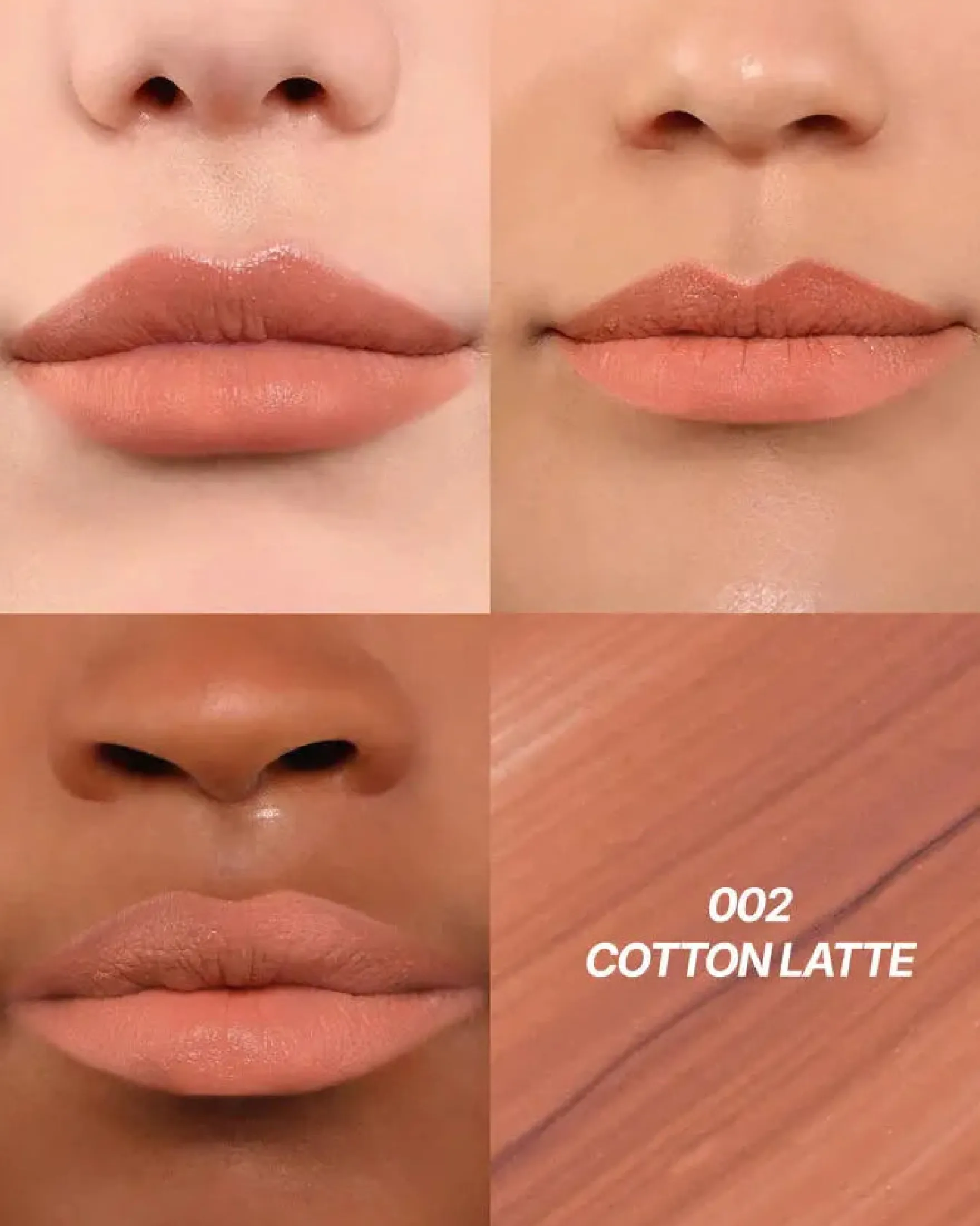 Cushion Kiss Lip Cream 002 Cotton Latte