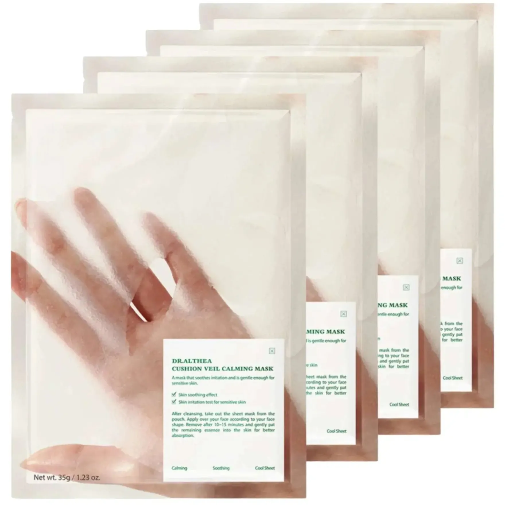 Cushion Veil Calming Mask 4-Pack