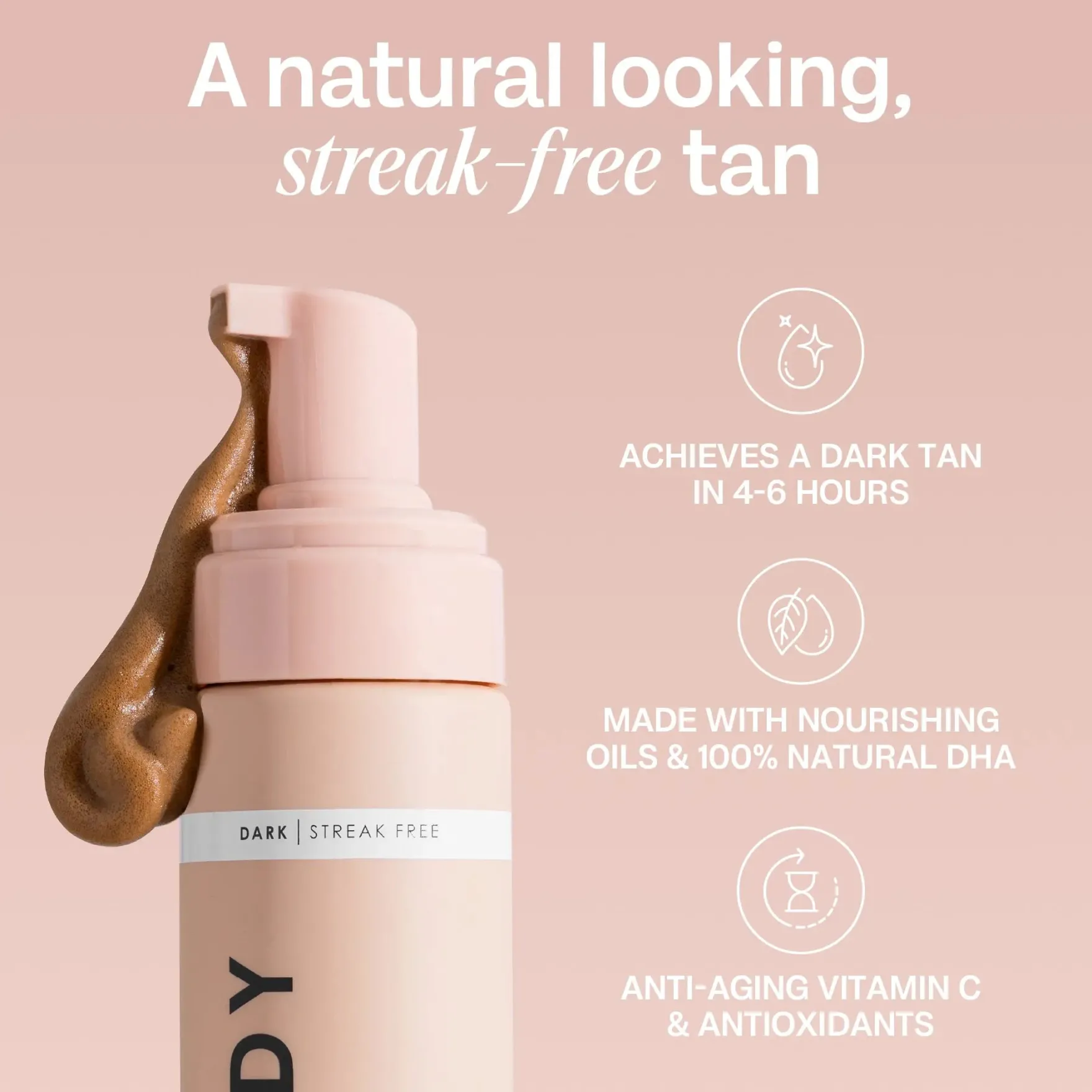 Dark Self Tanning Mousse