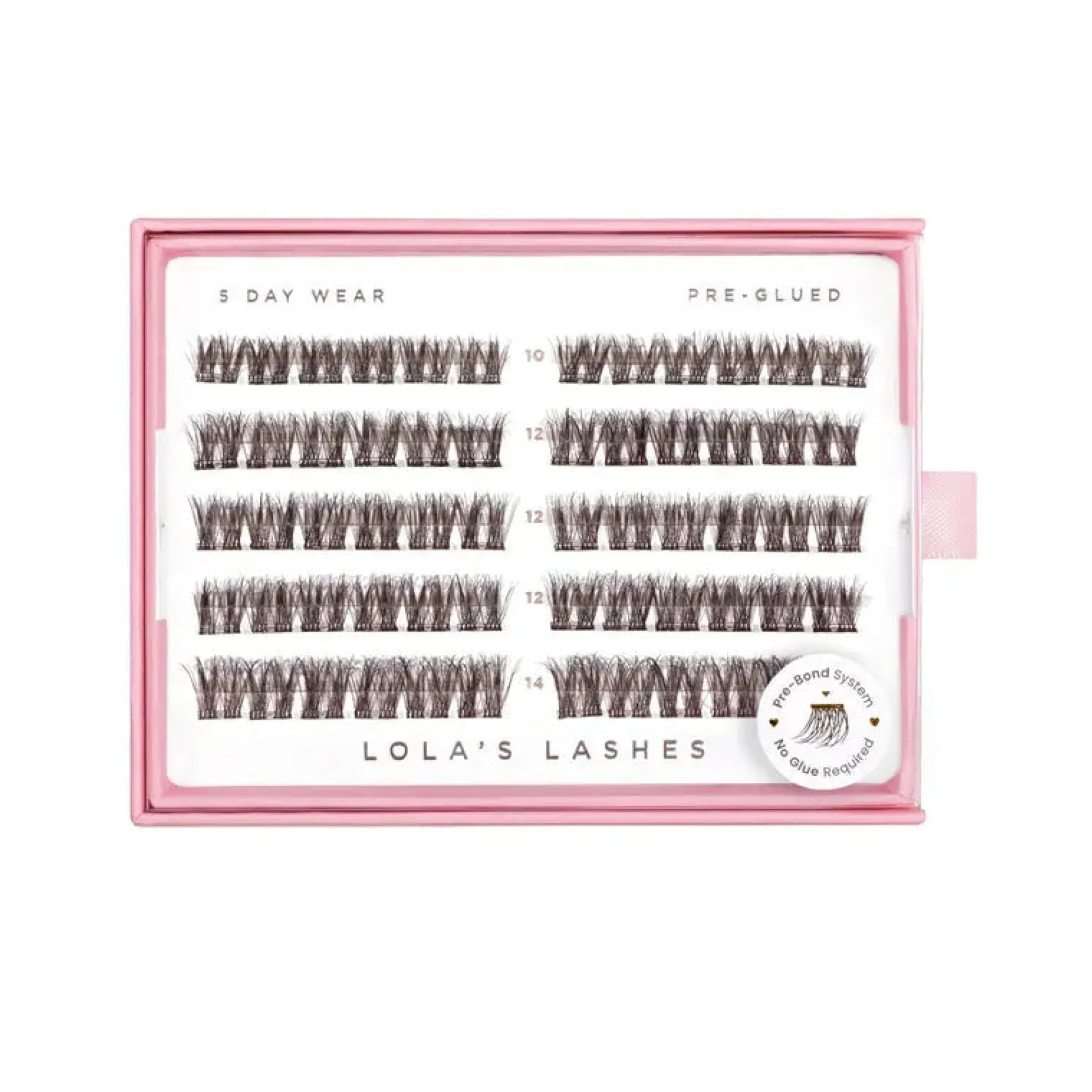 Dark Cocoa Preglued Lashes