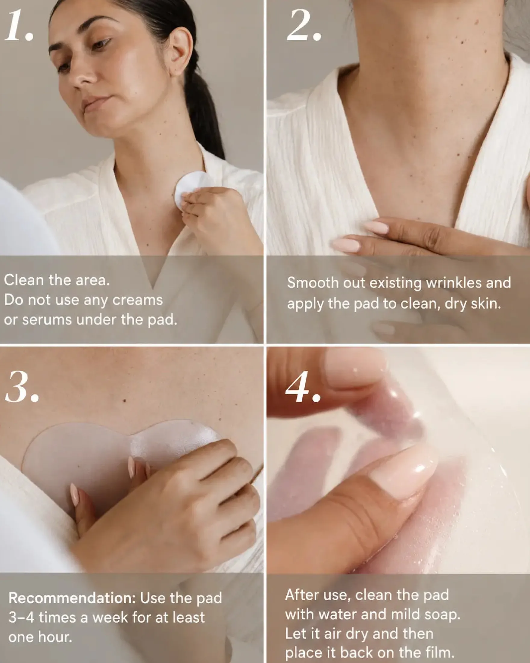 Décolleté Pad Hyaluron