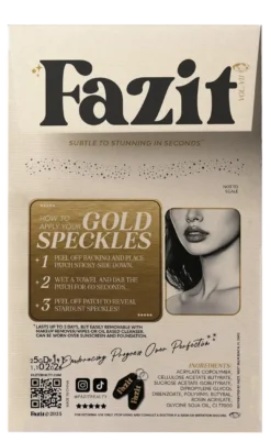 Decolletage Speckles Gold