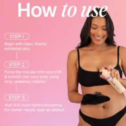 Deep Violet Self Tanning Mousse