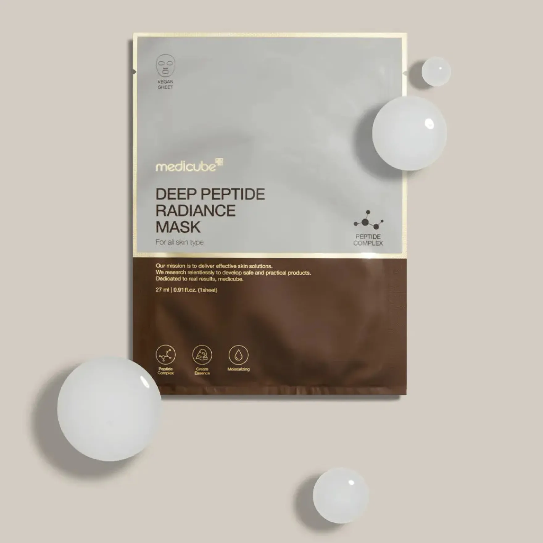 Deep Peptide Radiance Mask