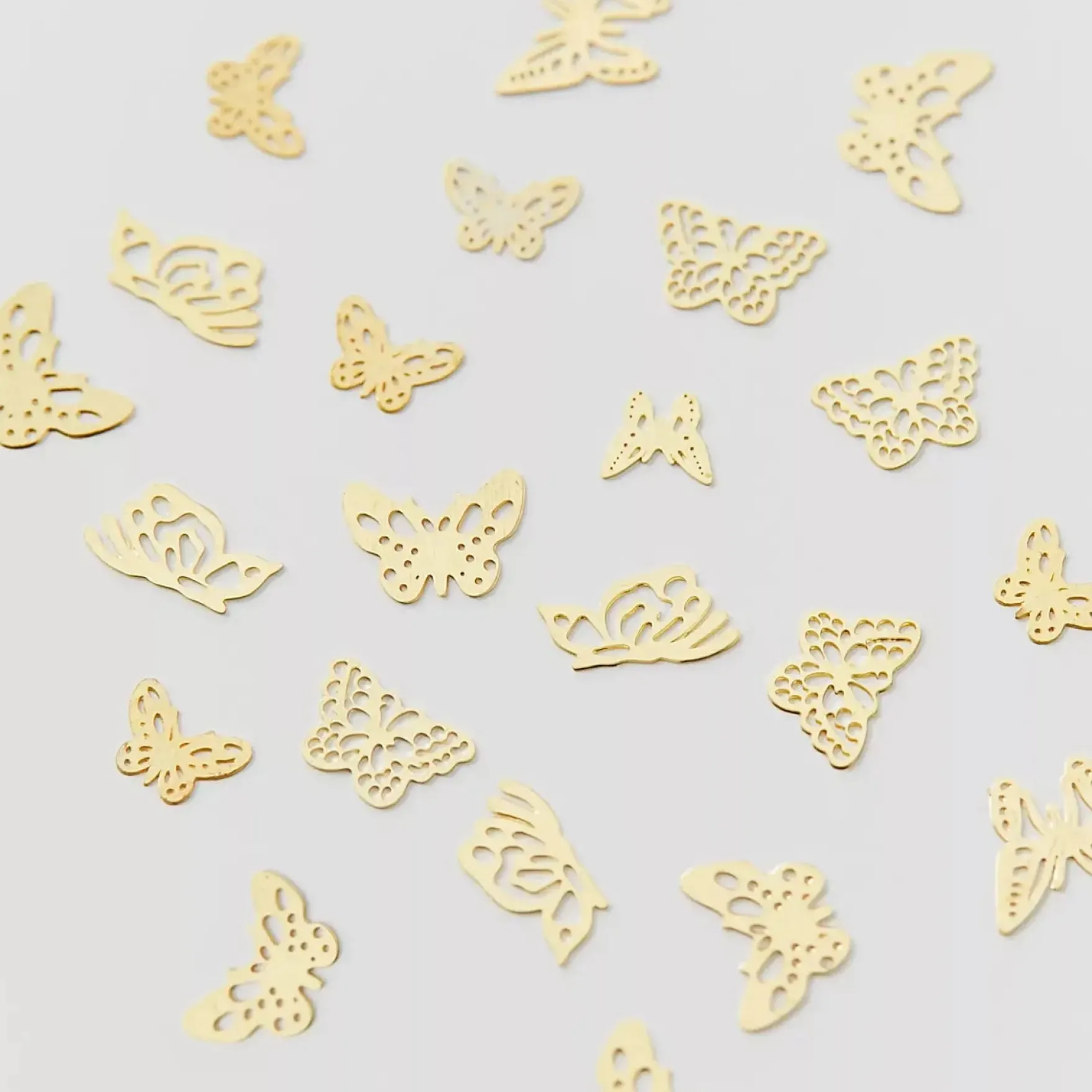 Delicate Butterfly Stud Gold