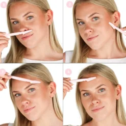 Dermaplaner 5 Pack Soft Pink