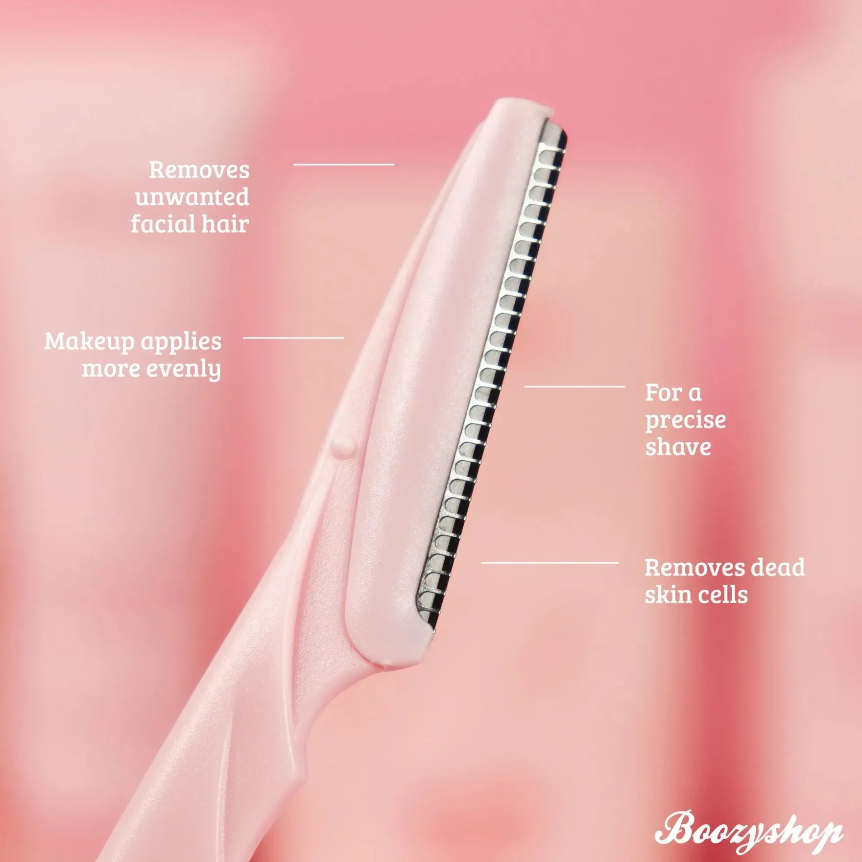 Dermaplaner 5 Pack Soft Pink