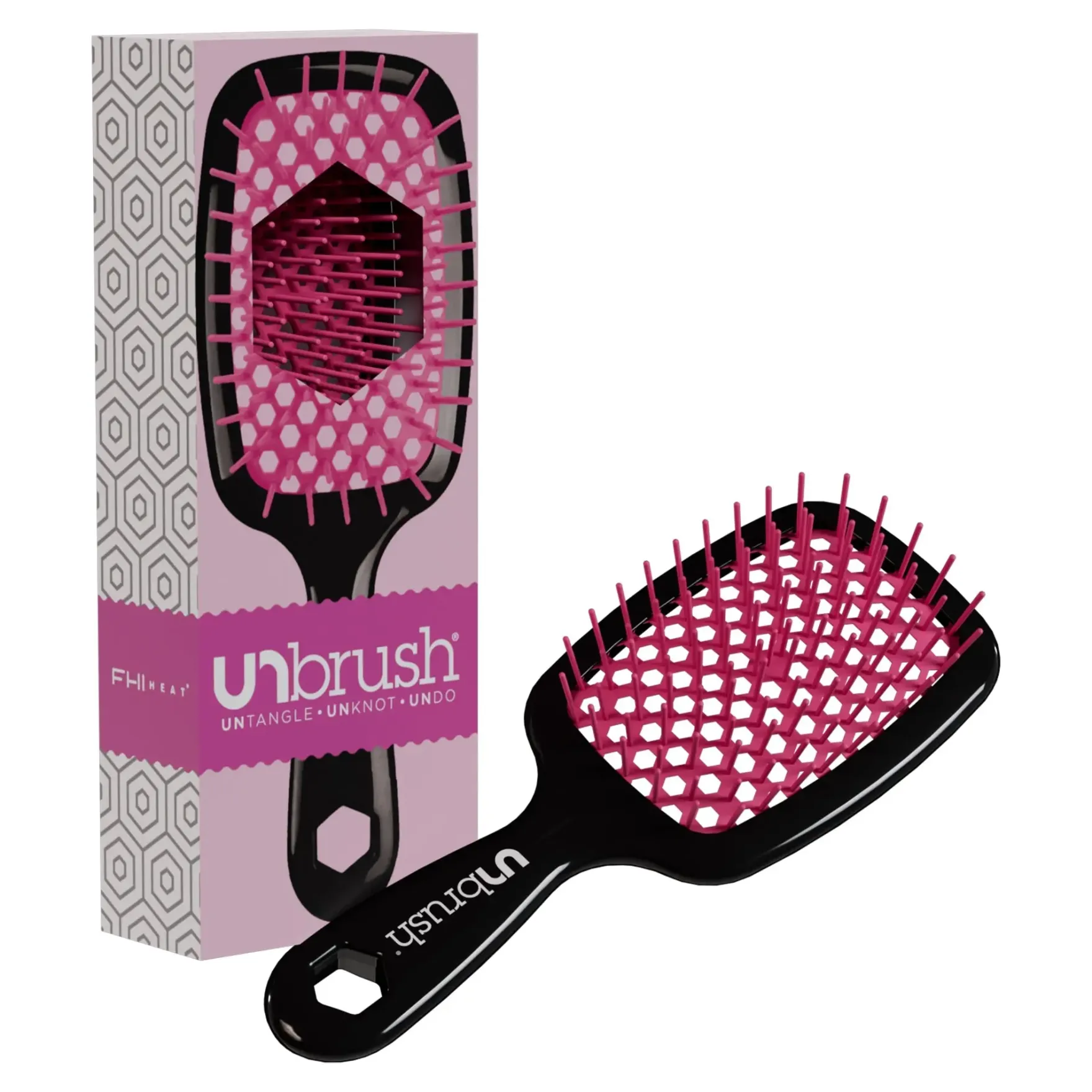 Detangling Hair Brush Cherry Blossom Pink