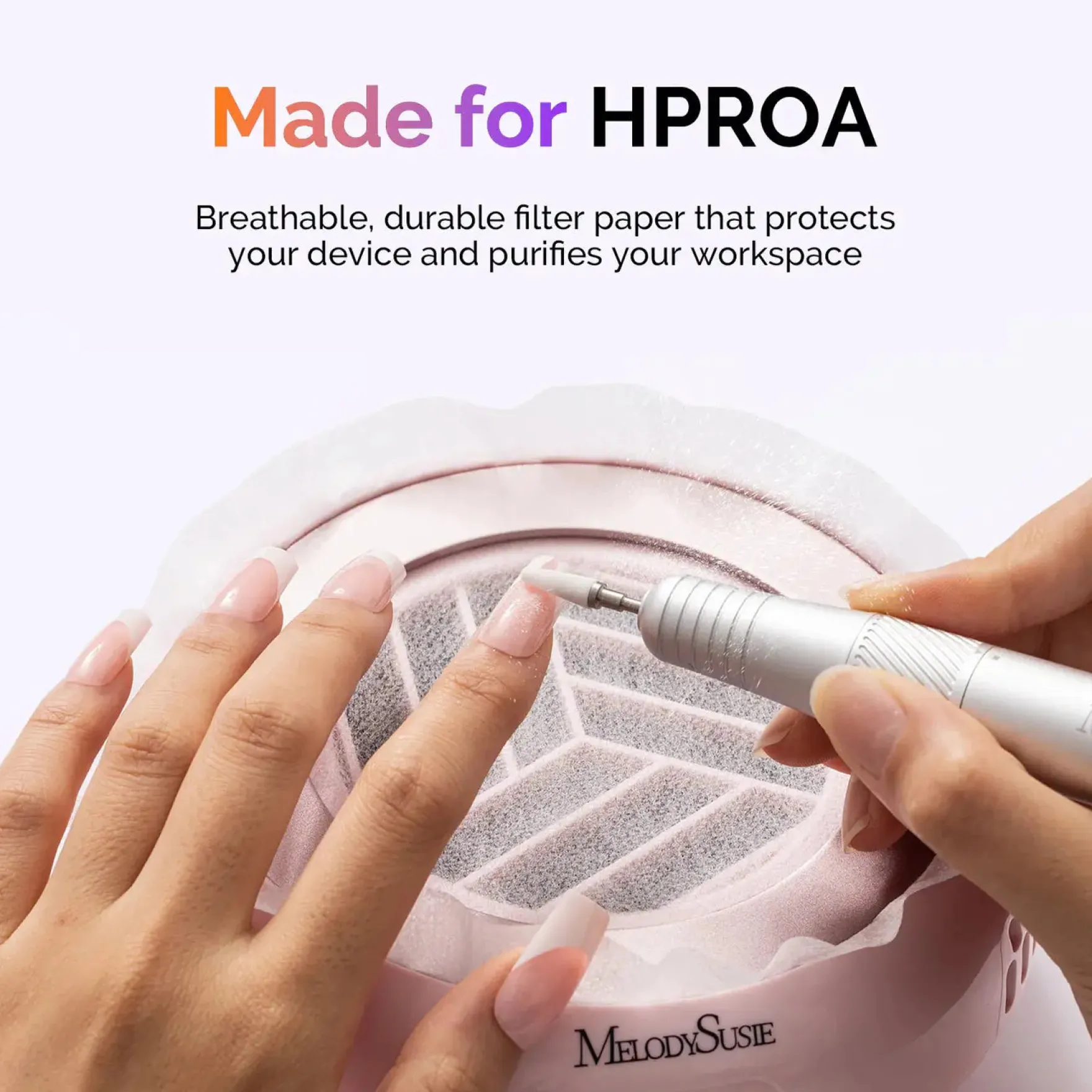 Disposable Filter Papers for HProA Nail Dust Collector