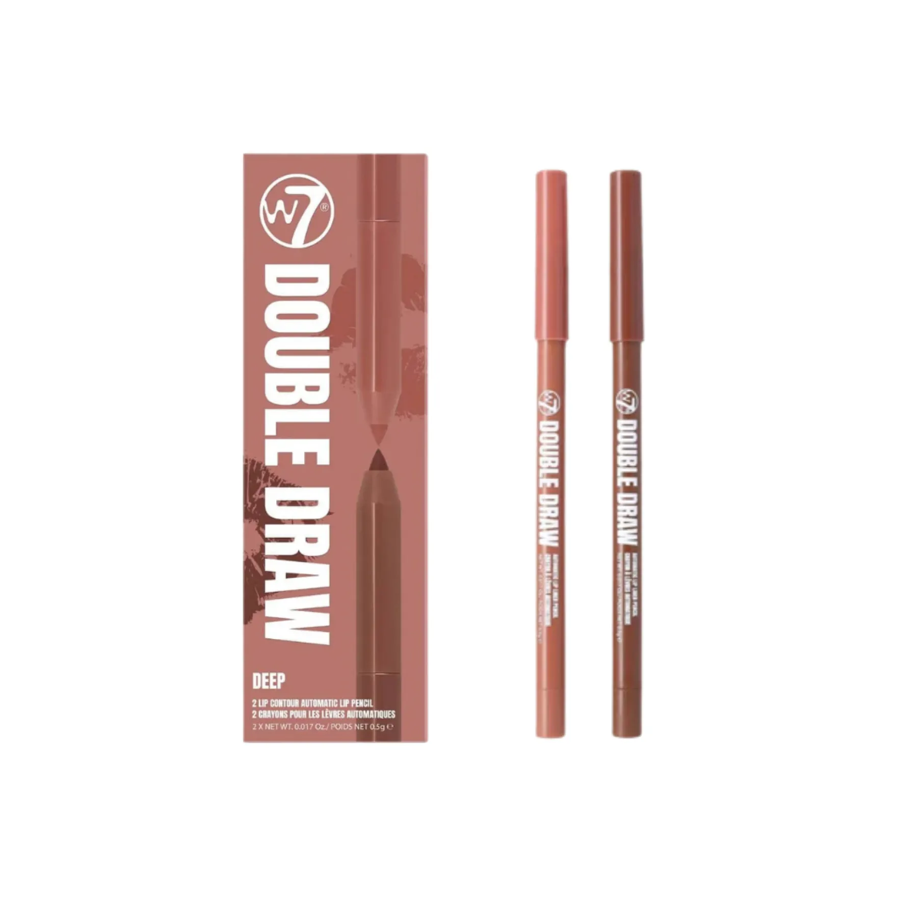Double Draw Automatic Lip Liner Pencil Deep