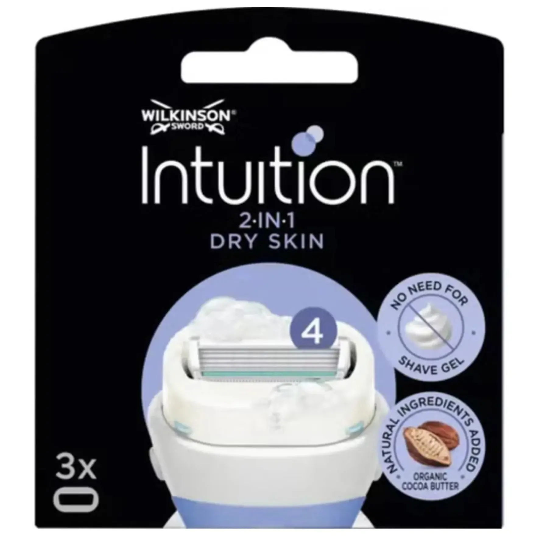 Dry Skin Razors Coconut 3-pack