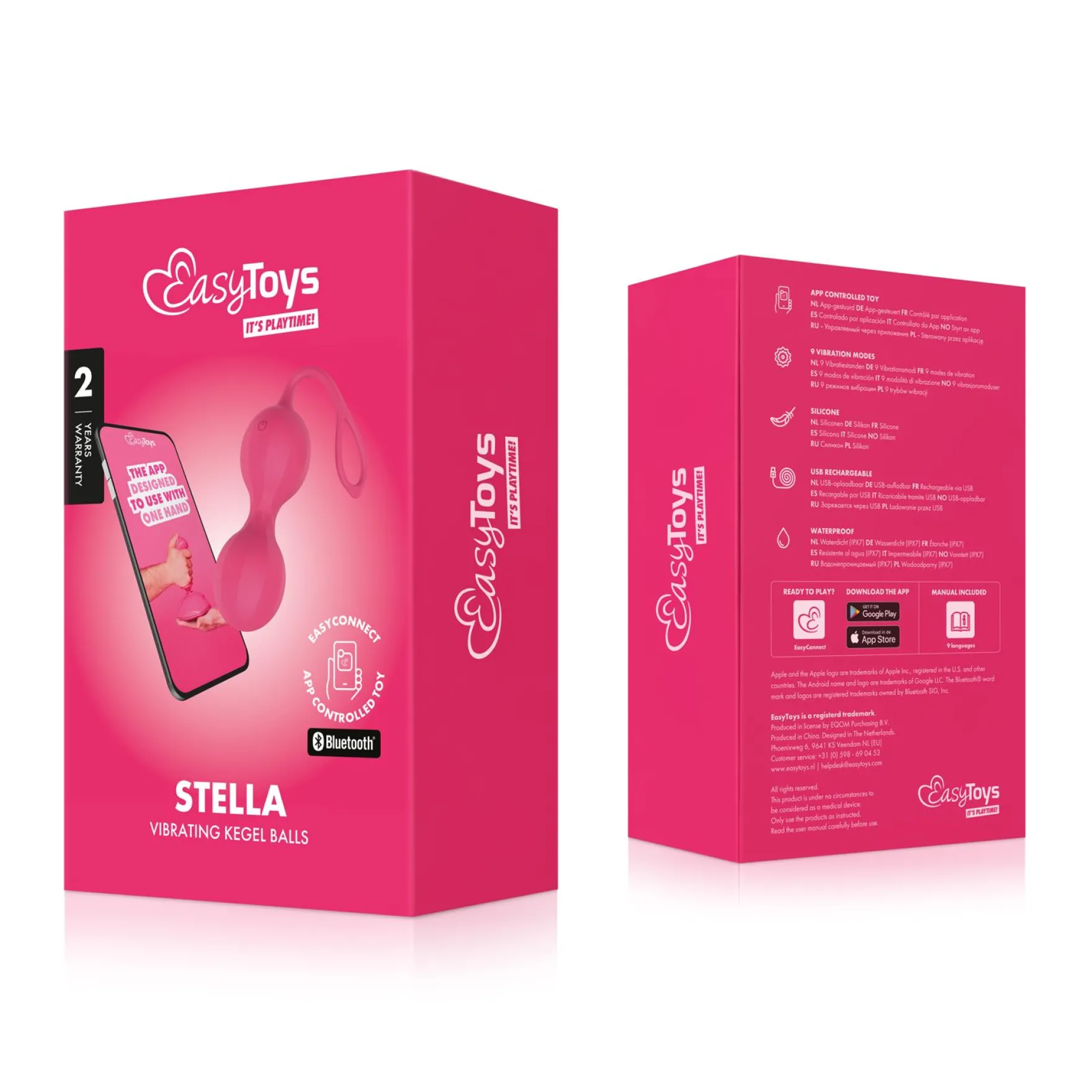 EasyConnect Vibrerende Kegel Balletjes AppControlled