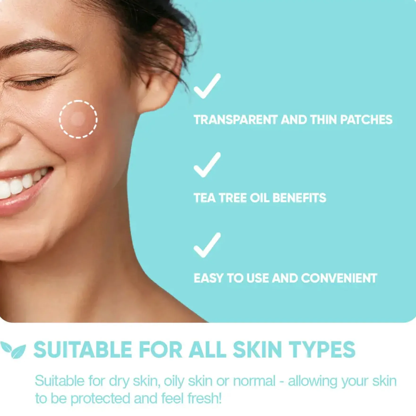 Emergency Dots For Spots and Blemishes Tea Tree Oil