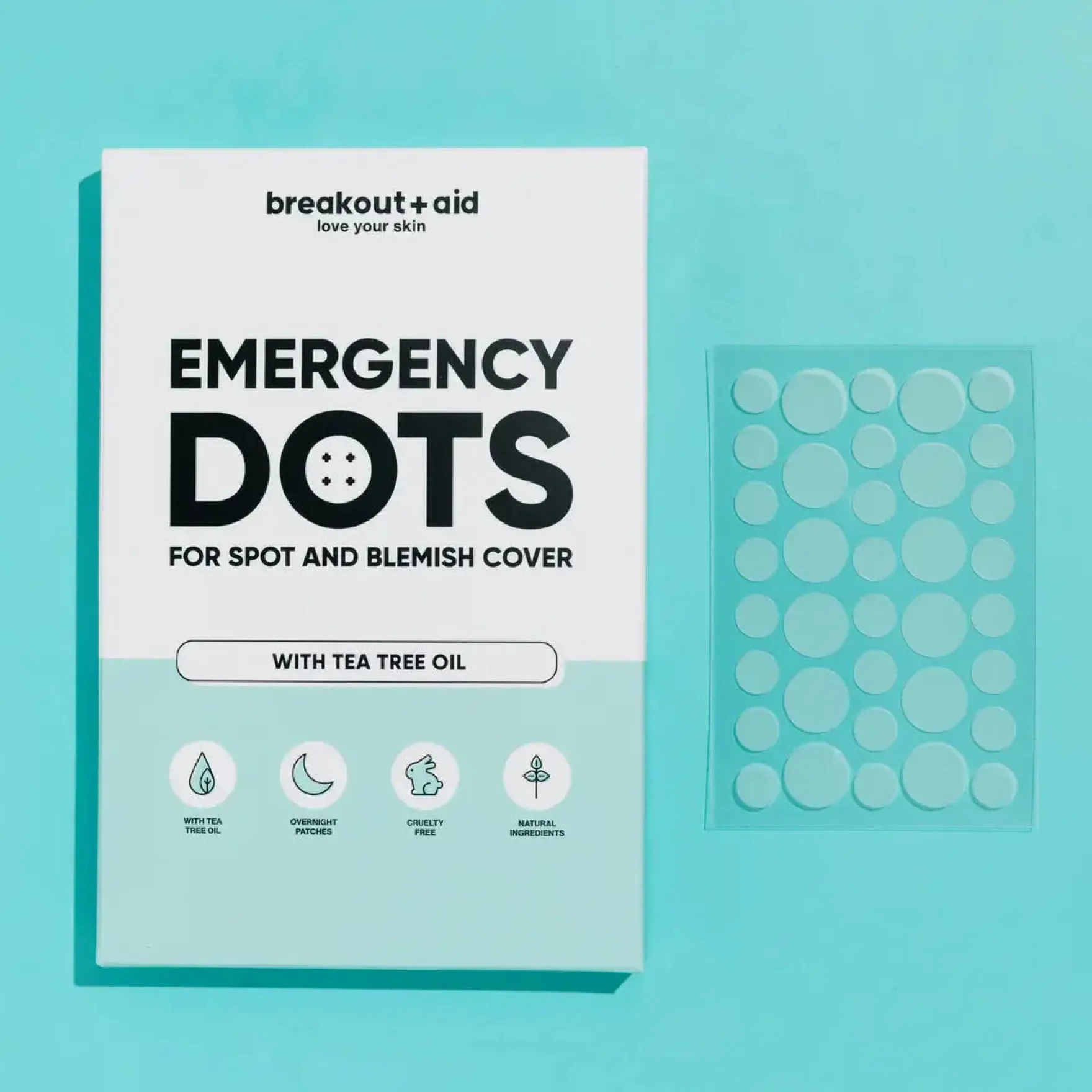 Emergency Dots For Spots and Blemishes Tea Tree Oil