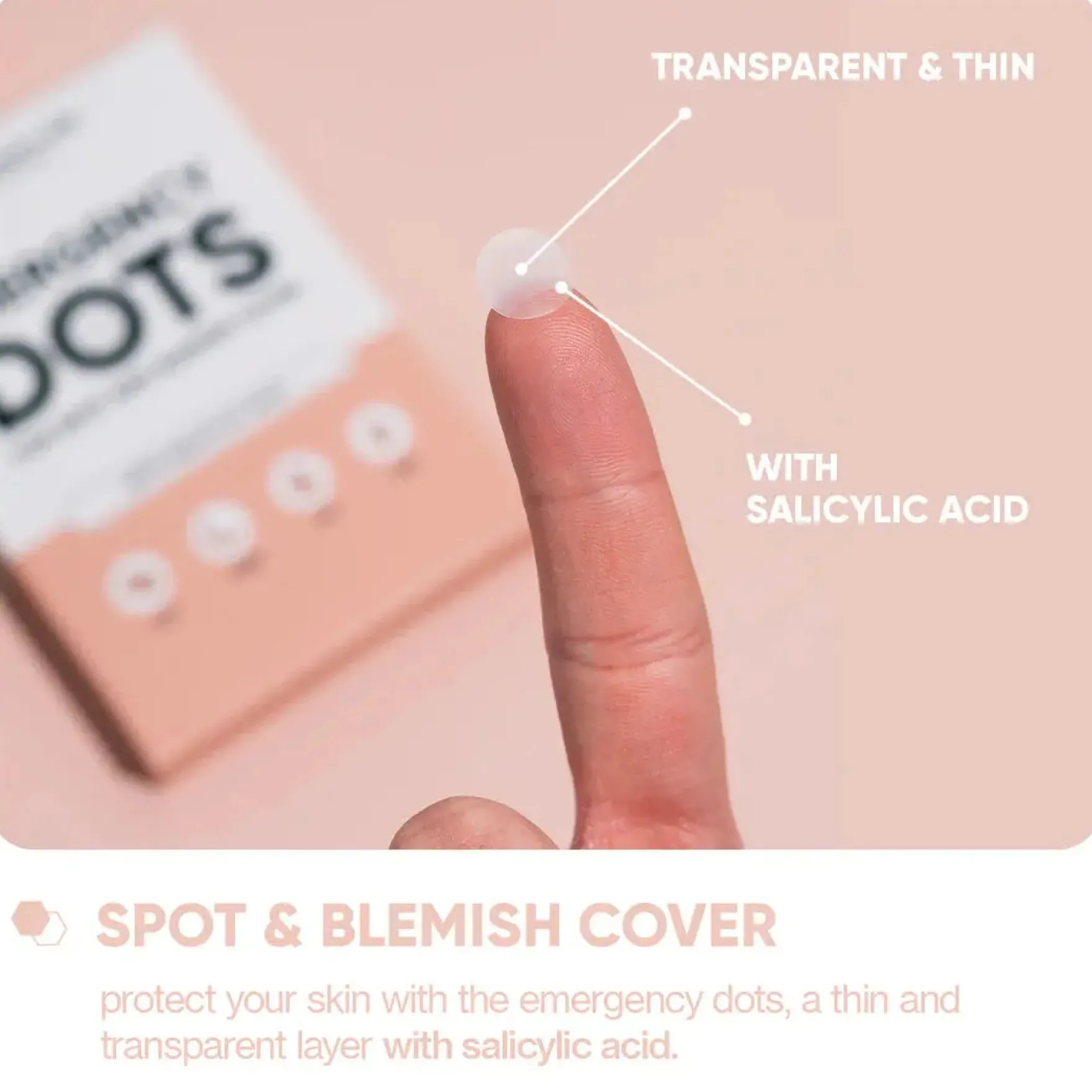 Emergency Dots For Spots and Blemishes Salicylic Acid