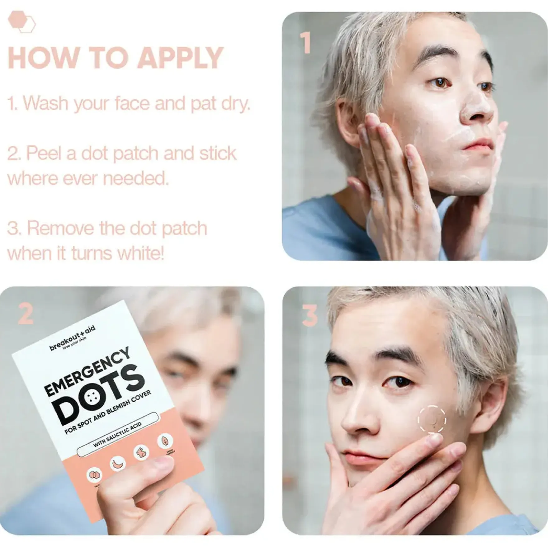 Emergency Dots For Spots and Blemishes Salicylic Acid