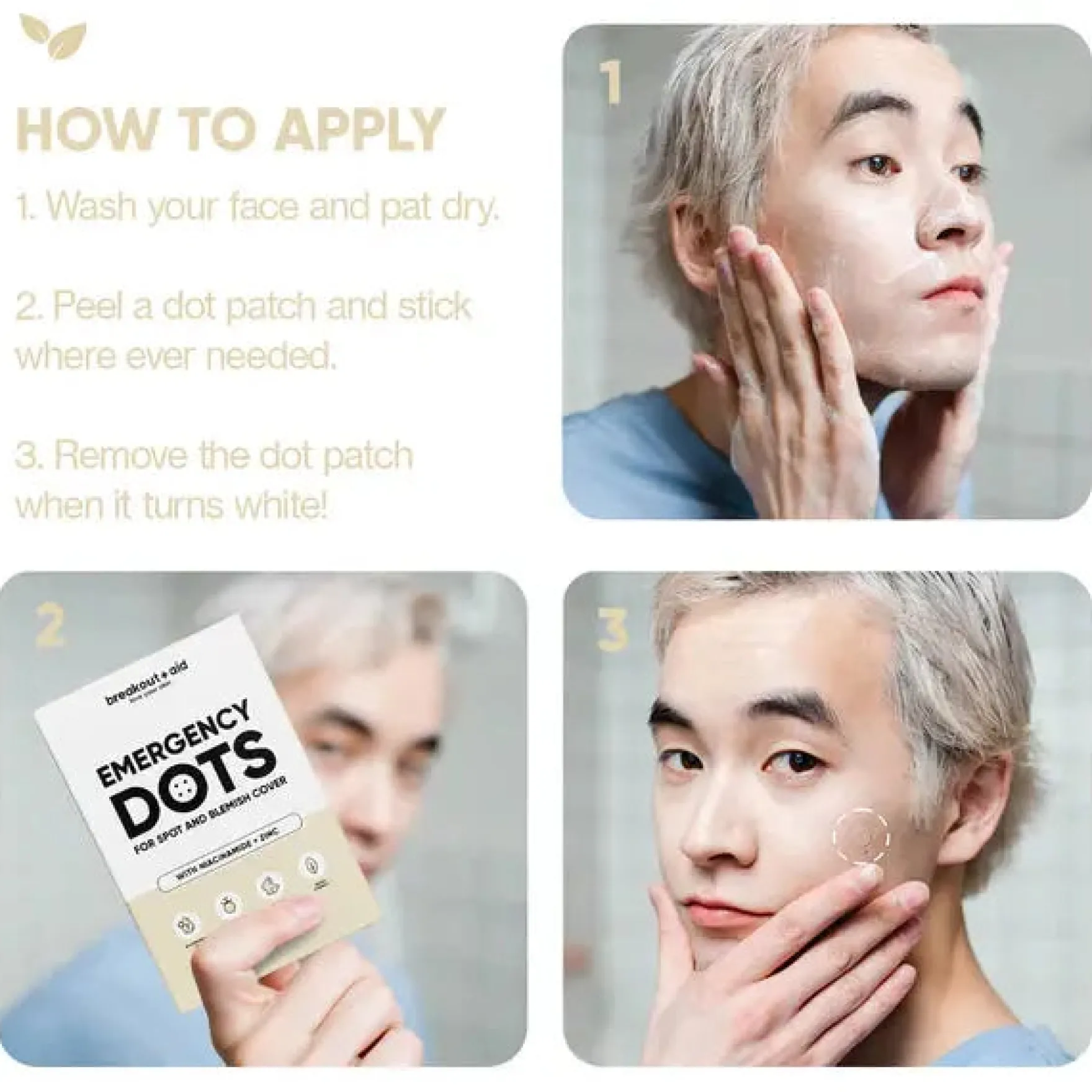 Emergency Dots For Spots Niacinamide and Zinc