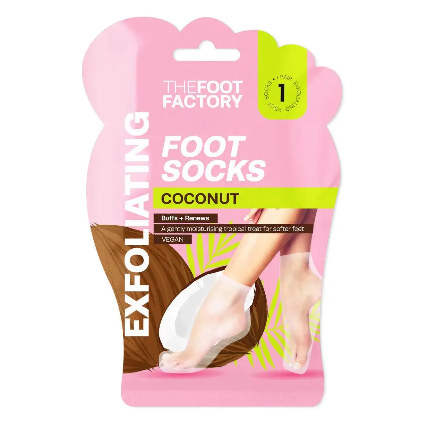 Exfoliating Foot Mask Coconut