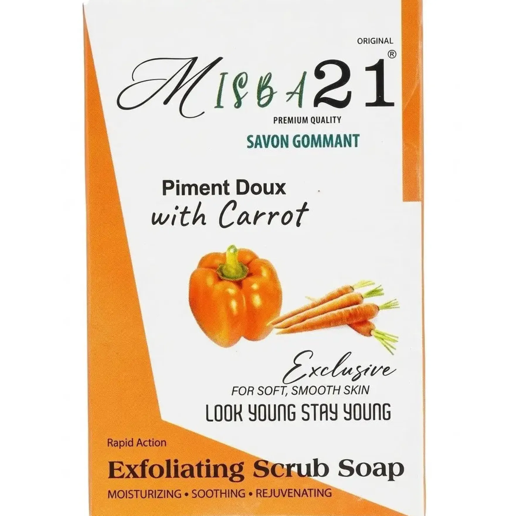 Exfoliating Scrub Soap Carrot