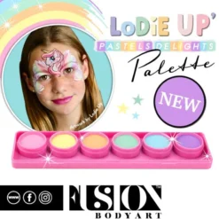 Face Painting Elodie's Pastel Delights Palette