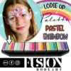 Face Painting Lodie Up Cute Pastel Rainbow Palette
