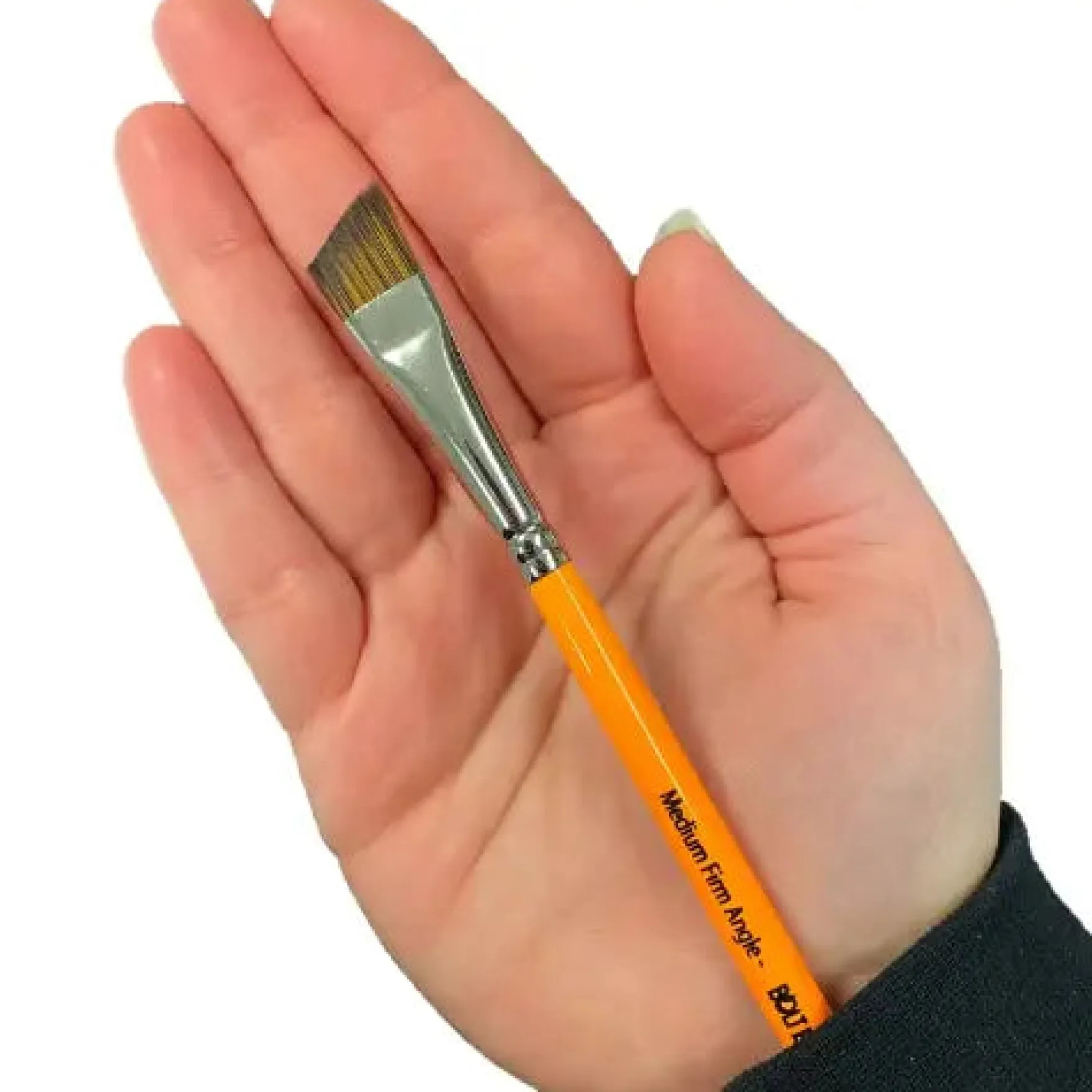 Face Painting Brushes By Jest Paint Medium Firm Angle 5/8 Inch