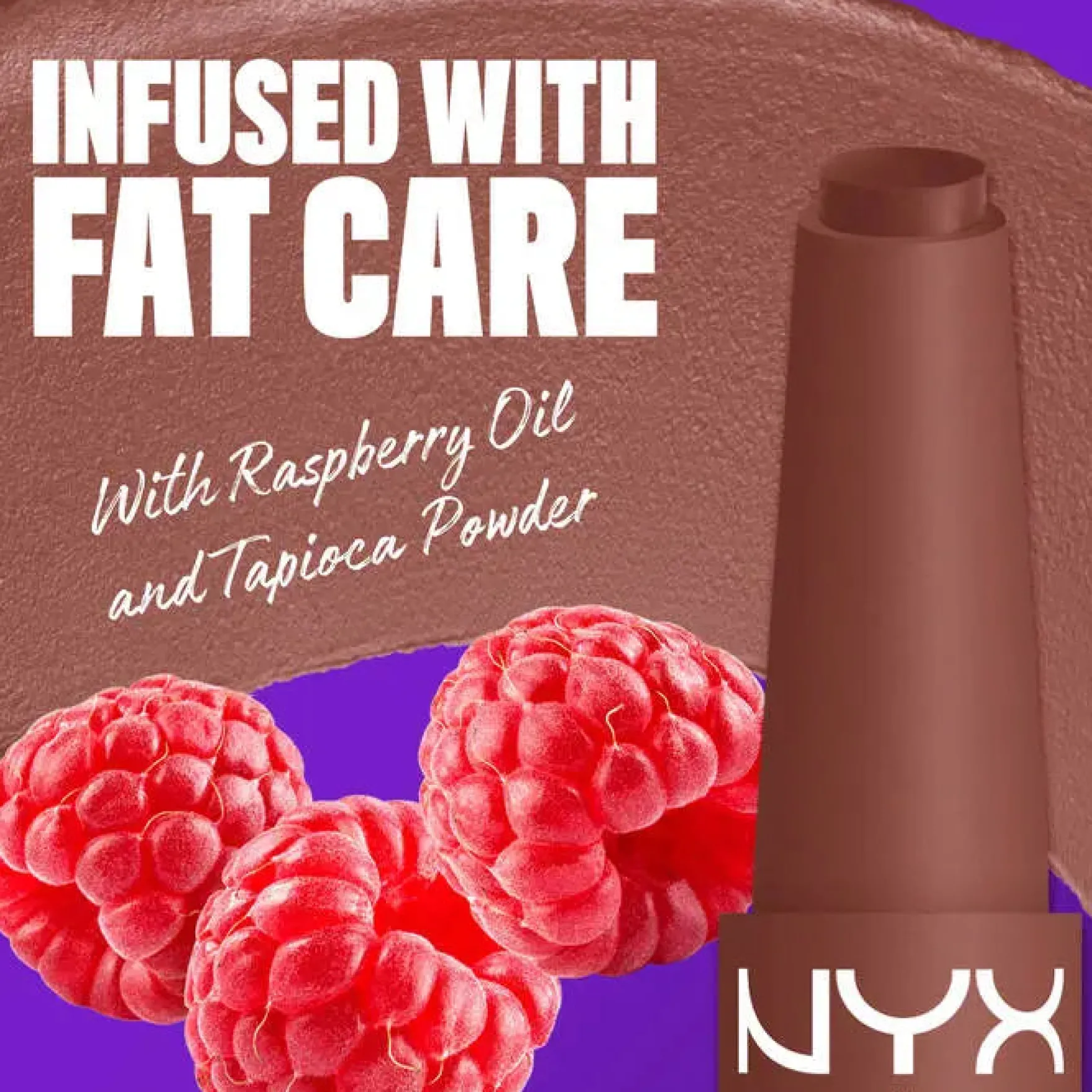 Fat Matte Smooth Color Lipstick Toasty Taupe