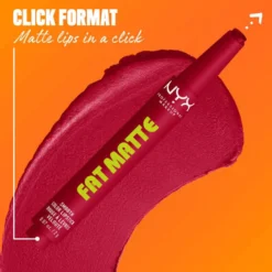 Fat Matte Smooth Color Lipstick Scarlet Snuggles