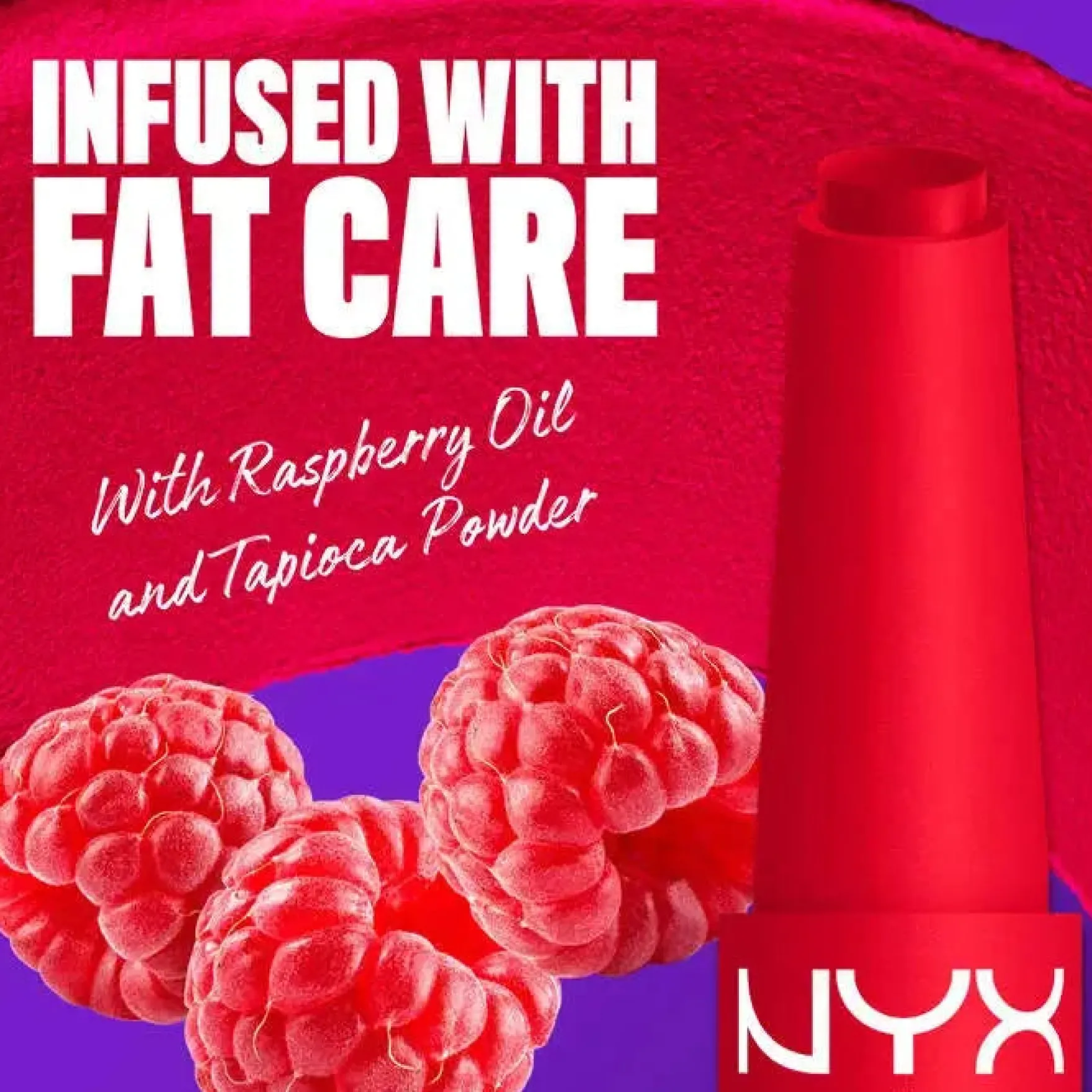 Fat Matte Smooth Color Lipstick Fuzzy Flame