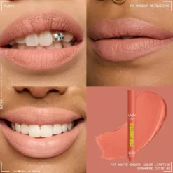 Fat Matte Smooth Color Lipstick Cashmere Cutie