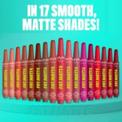 Fat Matte Smooth Color Lipstick Berry Smooth