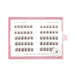 Feathered Dark Brown Pre-Glued Lashes