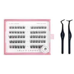 Feathered Pre Glued Lashes set