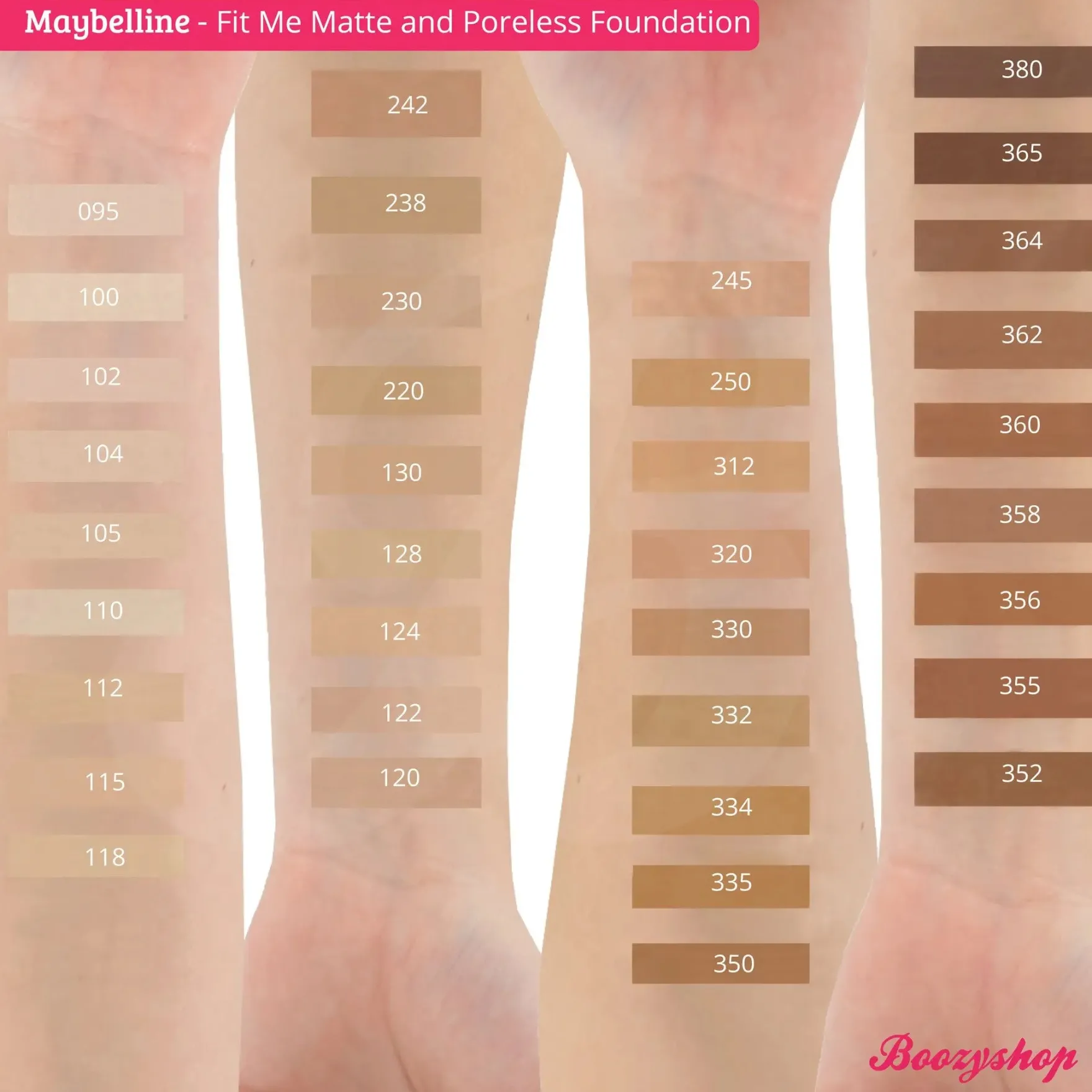 Fit Me Matte and Poreless Foundation