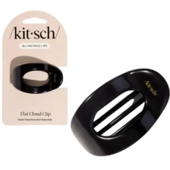 Flat Cloud Clip Black Small