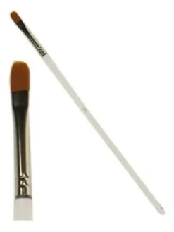 Flat Brush + Rounded Top No. 6