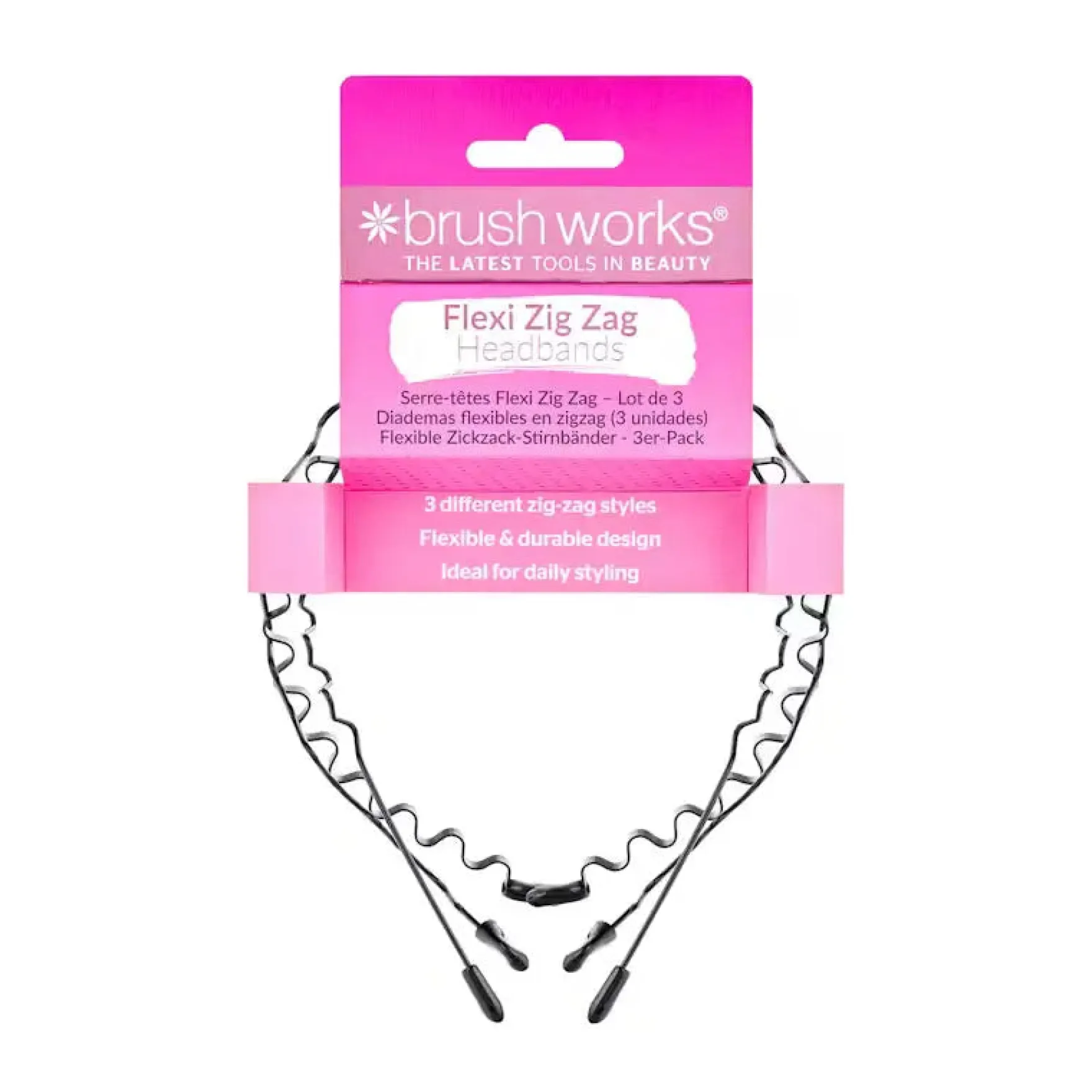 Flexi Zig Zag Headbands Set